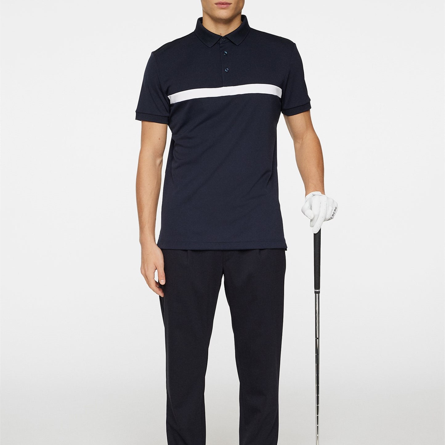 Customized Summer Golf Clothing Short-Sleeved Men's Outdoor Sports Spliced Polo Shirt Quick-Drying Sweat-Absorbent Jersey Golf