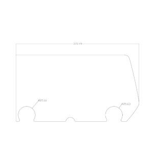 Special-Shaped Large-Size Tempered Film Can Be Customized with Drawings and Samples, Supporting Various Shapes and Thicknesses of Tempered Film