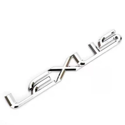 Suitable for Lexus Lexus Letter Car Stickers Lexus Lx470 Lx570 Car Logo Rear Tail Sticker Tail Label Sticker (Body sticker) - lexus-silver