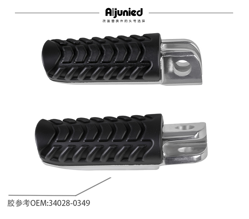 Modified Front Foot Pegs Footrest for Kawasaki H2 Z650 Z900