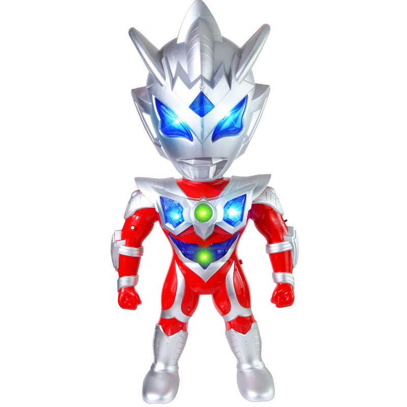 Q版スーパーマンウルトラマン玩具超特大男の子ディガセロ子供超特大音光人形モデル|undefined