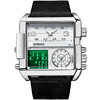 Universal big dial, men's sports quartz watches, men's watch