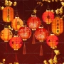 春节手提新年挂件纸灯笼