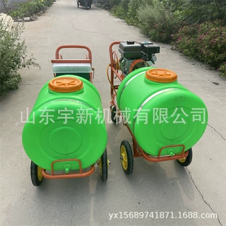 手推式园林喷药机汽油动力打药机 养殖场消毒小型喷雾机