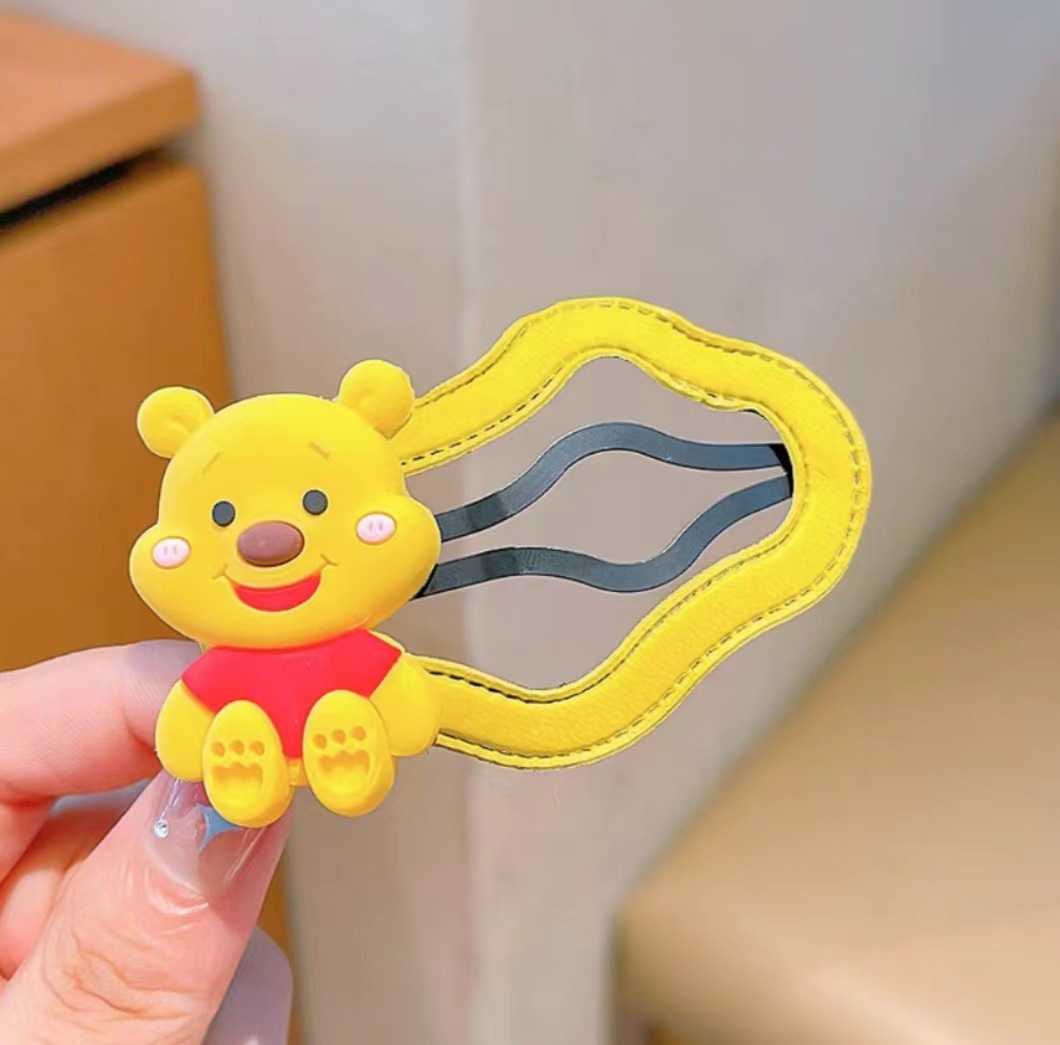 Niños Kuromi nubes clip de cabello niñas frises laterales tarjetas de cabello rotas niñas tocado de cabeza pequeña cabeza detrás del clip de acabado