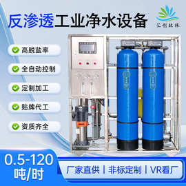 0.25吨0.5吨1吨全自动水处理设备饮用水纯净水设备反渗透ro净水器