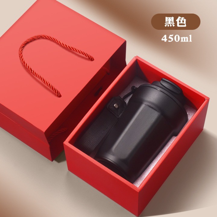 Taza de café de ocho ángulos, taza de agua de regalo, taza portátil de alto valor, taza de acero inoxidable simple nueva