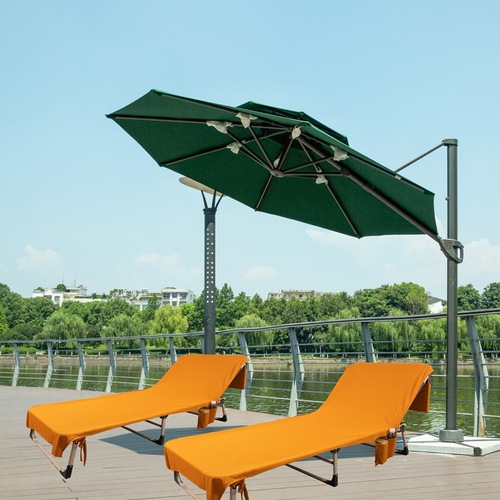 Cross-border microfiber cold towel quick-drying beach chair towel beach towel deck chair cover ice towel 370g