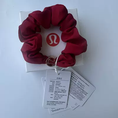 Saç üçün rezinlər: Accessory Lulu Hair Tie - whd-hair-tie-dark-red