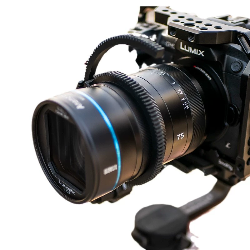 Сируи (Sirui) 75mm f1.8 макро-структурная кинолинза искажений 1.33X, крепление MFT