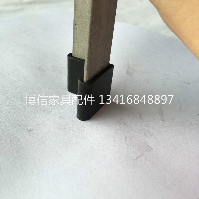 25 30 35 40 50 63L型橡胶角铁脚套三角套护套软胶套桌子铁床脚垫