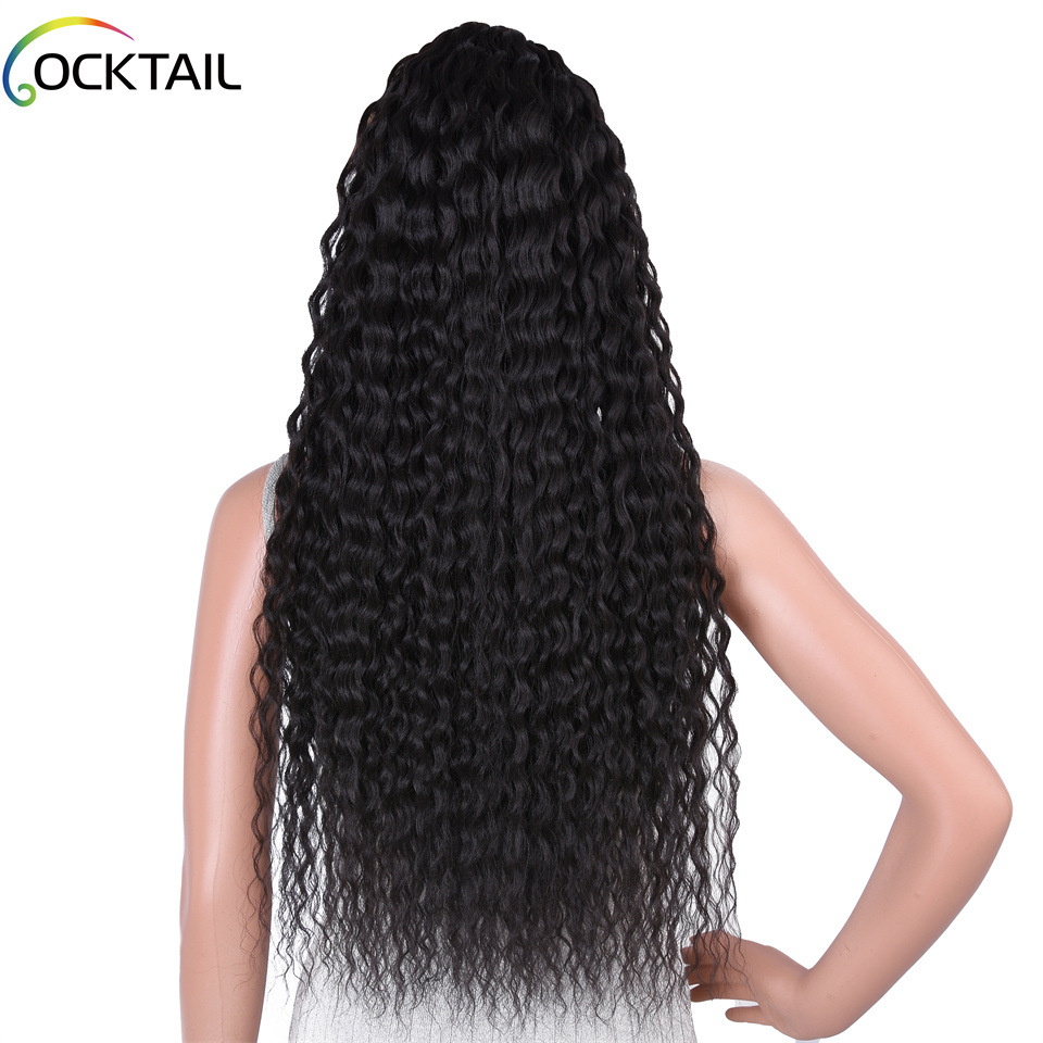 8 + 1 fibra kanekalon fibra química cortina de pelo ventas directas de fábrica 8 + 1 fibra química cortina de pelo