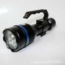 充电户外巡检灯手提式防爆探照灯强光巡检工作灯便携搜索灯图片色
