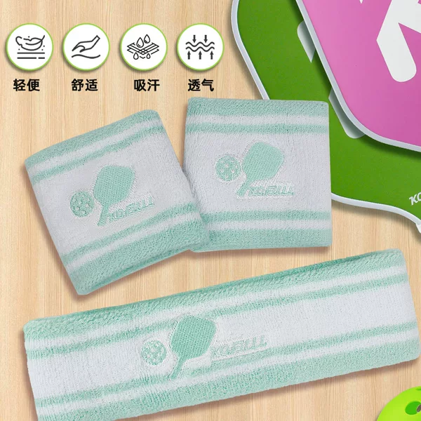 Pickleball towel wristband headband set breathable sweat-absorbent elastic unisex professional sports factory wholesale model