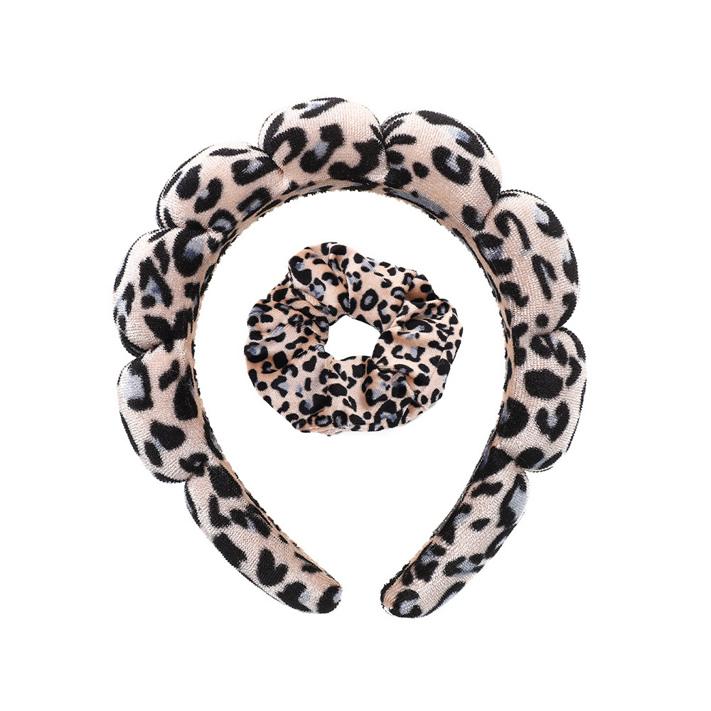 Diadema esponjosa de toalla estilo twist coreano para mujer, de alta gama, para elevar la coronilla, ideal para maquillaje, spa o lavado de cara. image 33