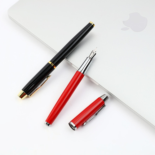 Corporate office stationery high-end gift box student exam positive pen custom LOGO signature advertising pen wholesale