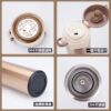 High -quality bullet jumping vacuum stainless steel insulation cup male girl student 304 creative cup logo lettering