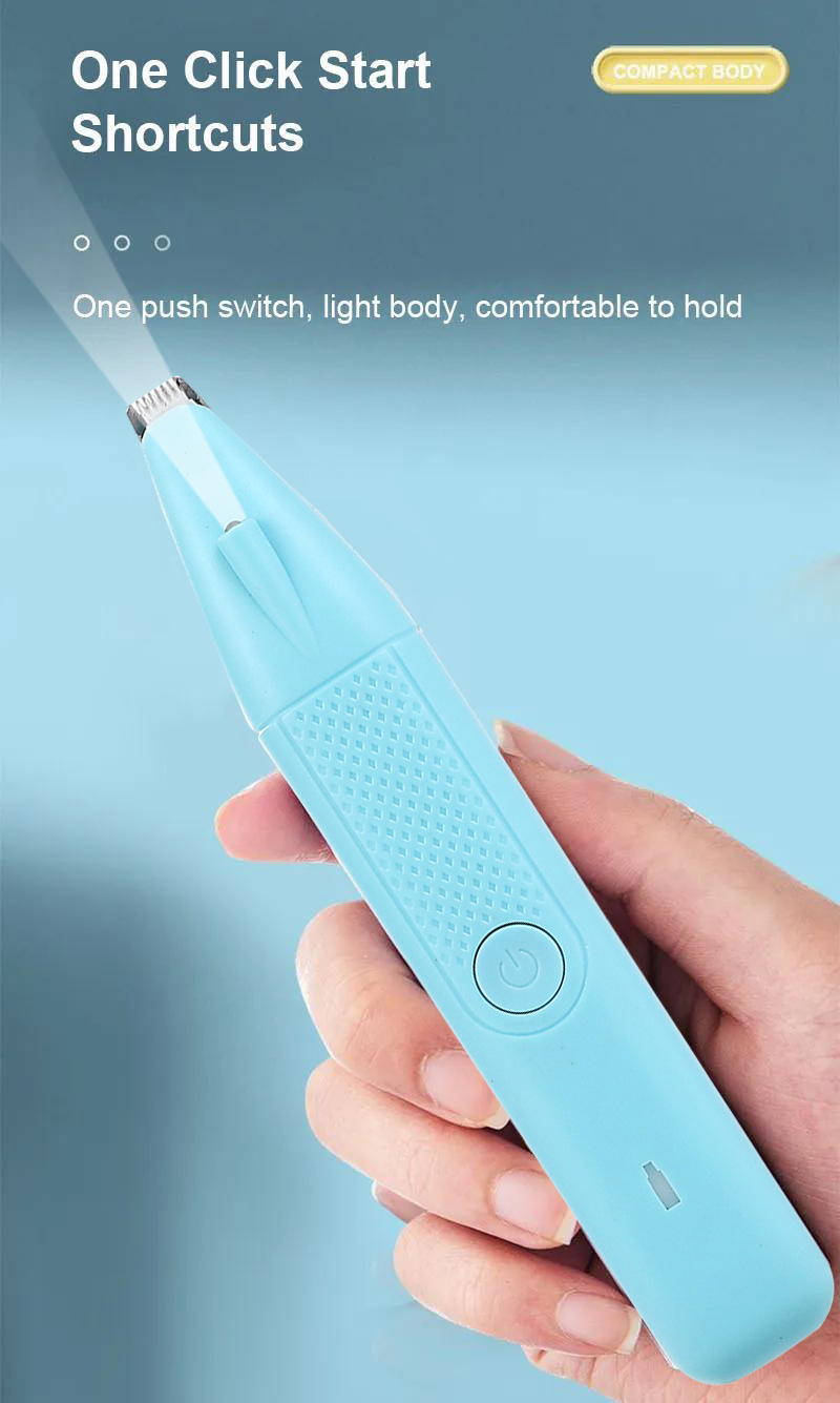 Tondeuse pour poils d animaux avec éclairage led pour chiens_voghion.com