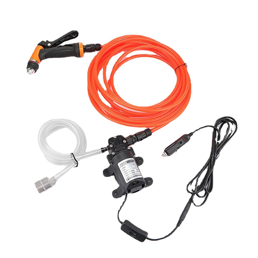 Автозапчасти Автомобильная автомойка 12 В водяной насос высокого давления автомойка очиститель мини-портативный самовсасывающий электрический автомобиль