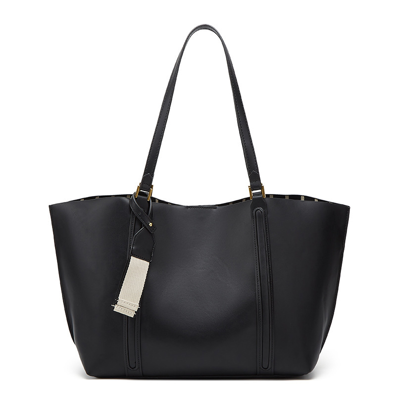 Cross-Border Niche Design 2025 Autumn and Winter Women's Handbag, Simple and Stylish Tote Bag, Large Capacity Shopping Bag for Women Cross-Border Niche Design 2025 Autumn and Winter Women's Handbag, Simple and Stylish Tote Bag, Large Capacity Shopping Bag for Women