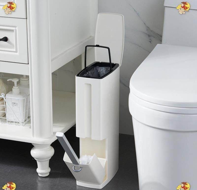 すき間ゴミ箱超狭い10cmトイレトイレ小狭い辺タイプのすき間超薄型フラットな隙間浴室|undefined