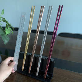 304不锈钢油炸筷子 多用厨房捞面筷油炸加长筷子36cm防烫火锅筷子