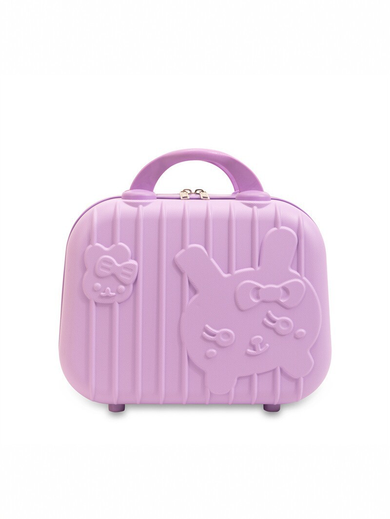 Estuche de Maquillaje Portátil de 14 Pulgadas de PP, Impermeable con Candado para Viajes