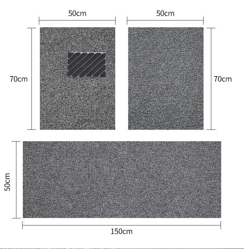 Car Floor Mat Universal Cuttable Driver Passenger