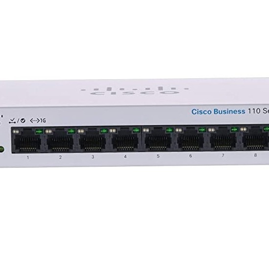 CIS思CO科 CBS110-8T-D-CN 8口千兆以太网企业级交换机