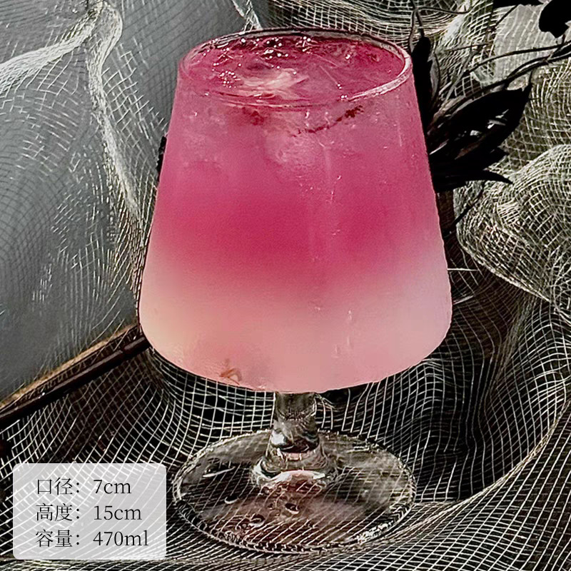 インスタイルインターネットセレブジュースカップガラスミルクティーカップドリンクカップドリンクカップカクテルカップフルーツティーカップ|undefined