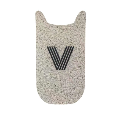 No.9 VZmix electric car mat TDT094Z waterproof wire ring battery car V30C pedal mat accessories cartoon (Electric vehicle foot mat) - beige-logo-no-9-v30c