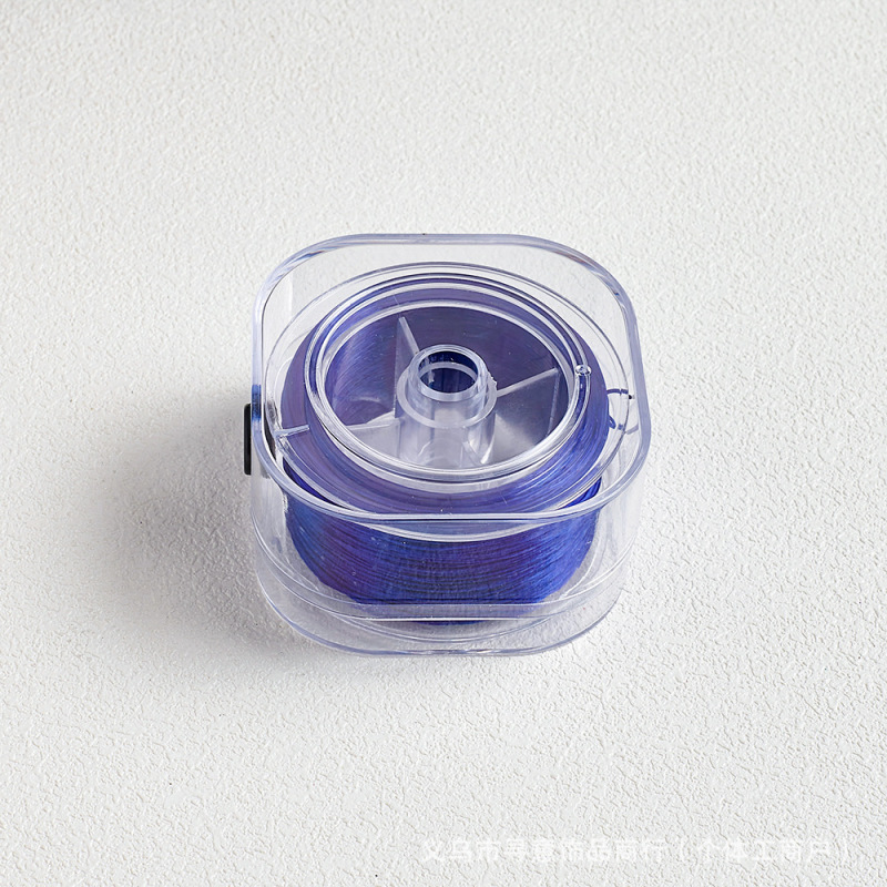 カラフルなフラットシルク弾性糸ビーズビーズ糸 diy ブレスレットロープ靱性タイトな弾性耐摩耗性ブレスレット弾性糸|undefined