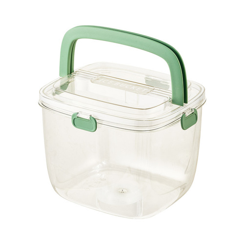 Ice bucket household champagne beer bucket Internet celebrity plastic ice tray ice box bar supplies outdoor portable transparent ice bucket