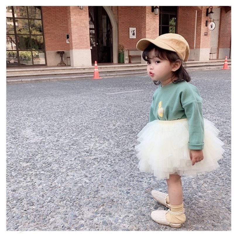Girls Tutu Skirt Tutu Gauze Skirt 2023 New Princess Skirt Girl Baby Dance Performance Short Skirt
