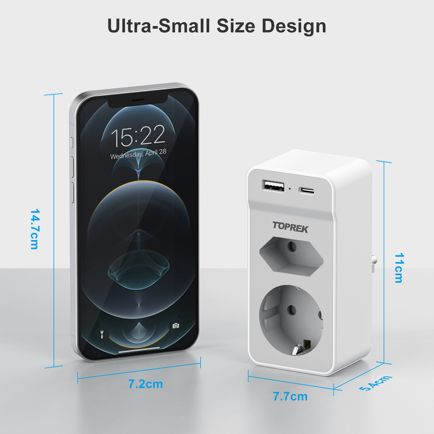 Spina da muro, adattatore, presa di ricarica specifica per l'Europa, presa di espansione standard europea_voghion.com