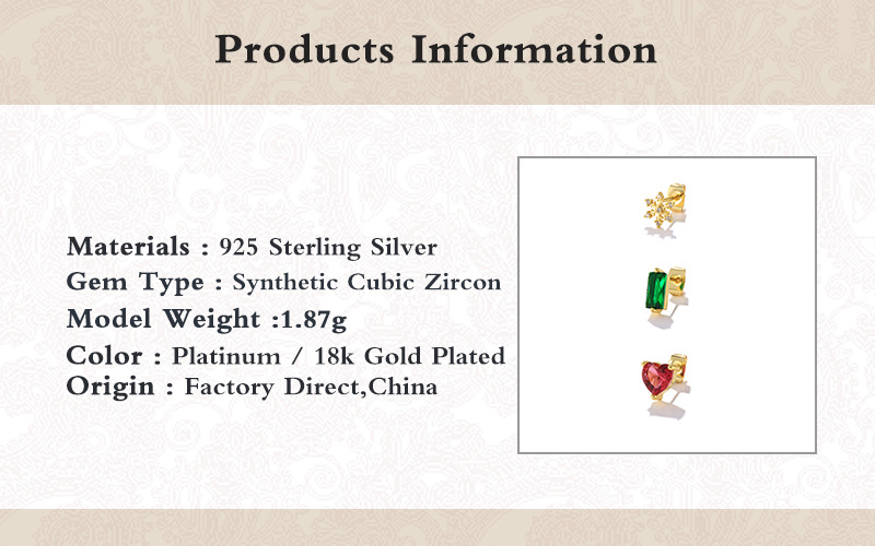 4g Weight 925 Sterling Silver Ear Needle Material 18K Gold Plated Plating Material Drop Earrings, Earrings, Ear Studs Classification 1 Set Quantity Date, Tea Party Occasion Copper Material Geometric Pattern All Seasons Season Women's Gender Elegant, Shiny Style 1 Set Elegant Shiny Geometric Copper 18K Gold Plated Drop Earrings Earrings Ear Studs 3