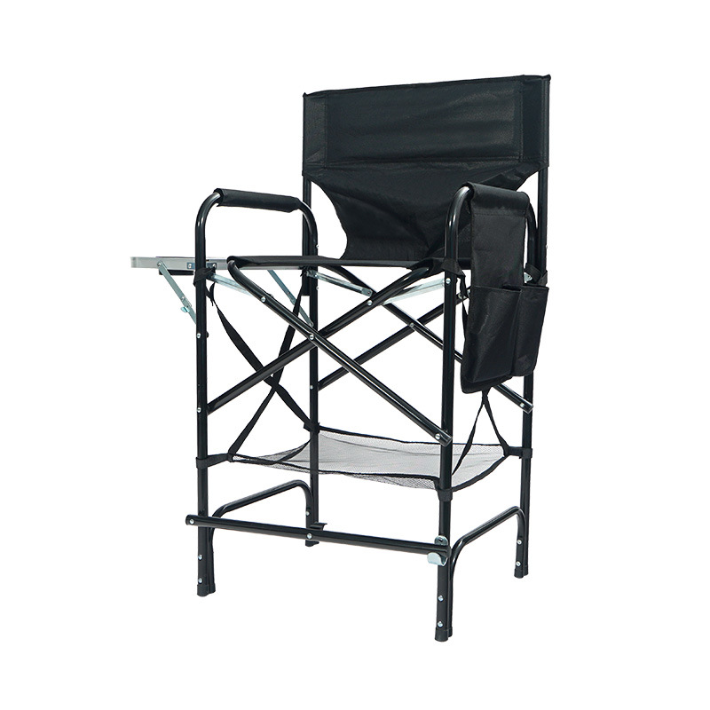 [Daxuan Outdoor] Silla de director de campamento de montaña plegable Silla de camping Mesa de respaldo de malla Silla de playa de tela Oxford
