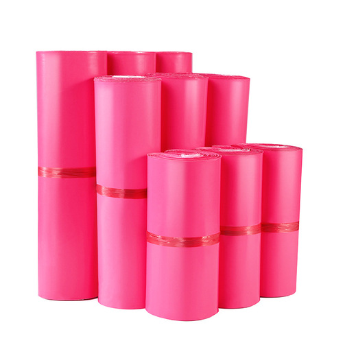 Snowvan new material rose red thick express bag logistics packing bag clothing packaging bag waterproof bag wholesale