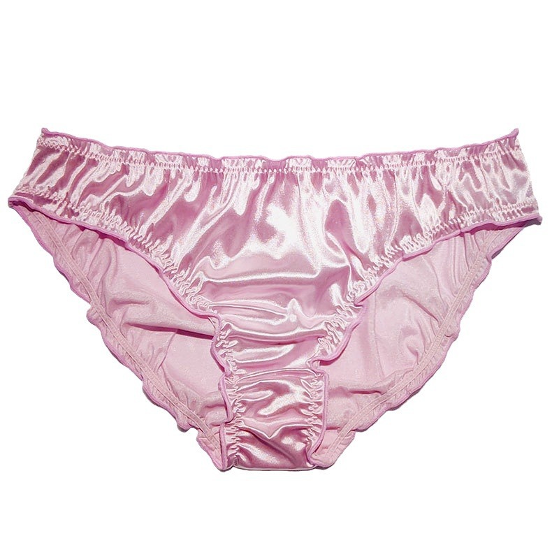 Transfronterizo de Amazon más el tamaño de la ropa interior de las mujeres de cintura baja europea y americana sexy suave cómodo color súper elástico Tanga de algodón puro