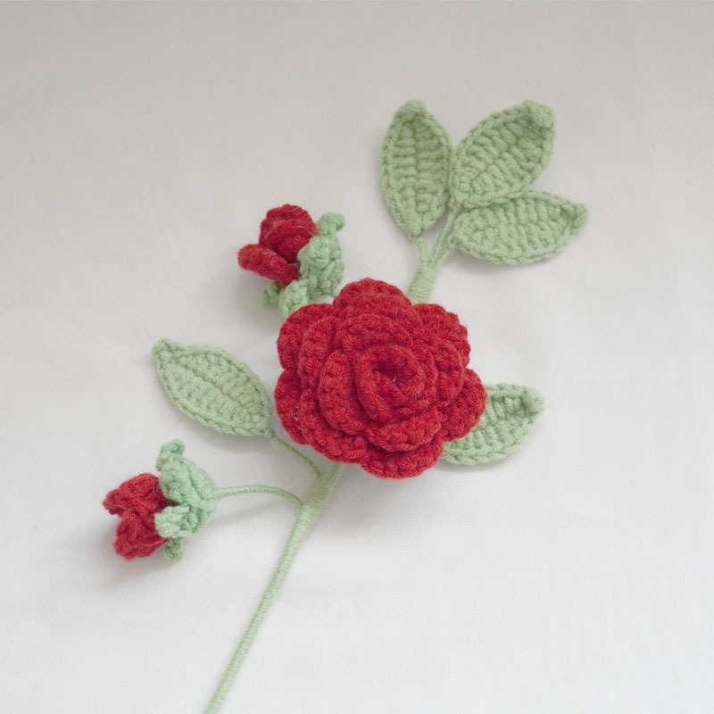 Producto acabado-Camelia roja