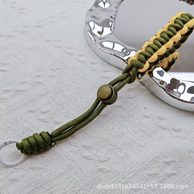 손목끈 - 밀리터리 그린 + 베이지