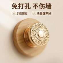 旋转吸盘挂钩免打孔浴室门后壁挂卫生间钥匙毛巾真空无痕挂衣服钩