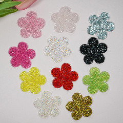 Zhaoshun five-petal flower resin random drilling, hot-drilling and hot-printing small flower hot-melt adhesive clothing, bags, hats, ironing accessories