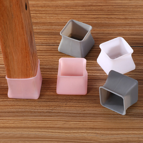 Anti-slip stool leg cover, desk leg pad, silent, wear-resistant, anti-slip stool and chair corner pad, silicone chair leg protector