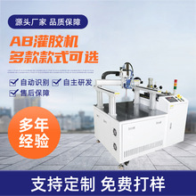 来图定制双液灌胶机AB胶水龙门式滴胶机双组份有机硅胶画胶机配置