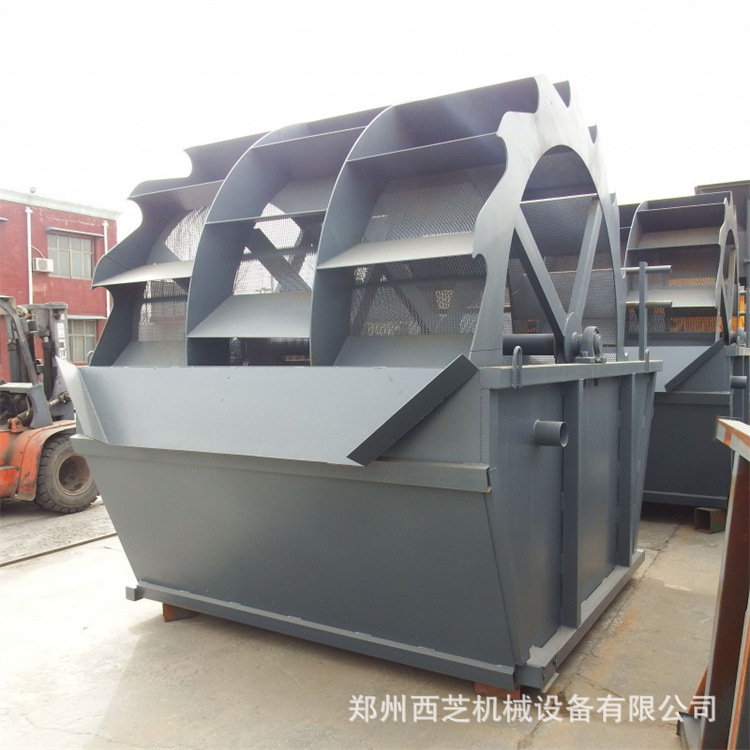 轮式洗砂机  多槽轮斗式洗砂机 沙场用轮式洗砂机生产线