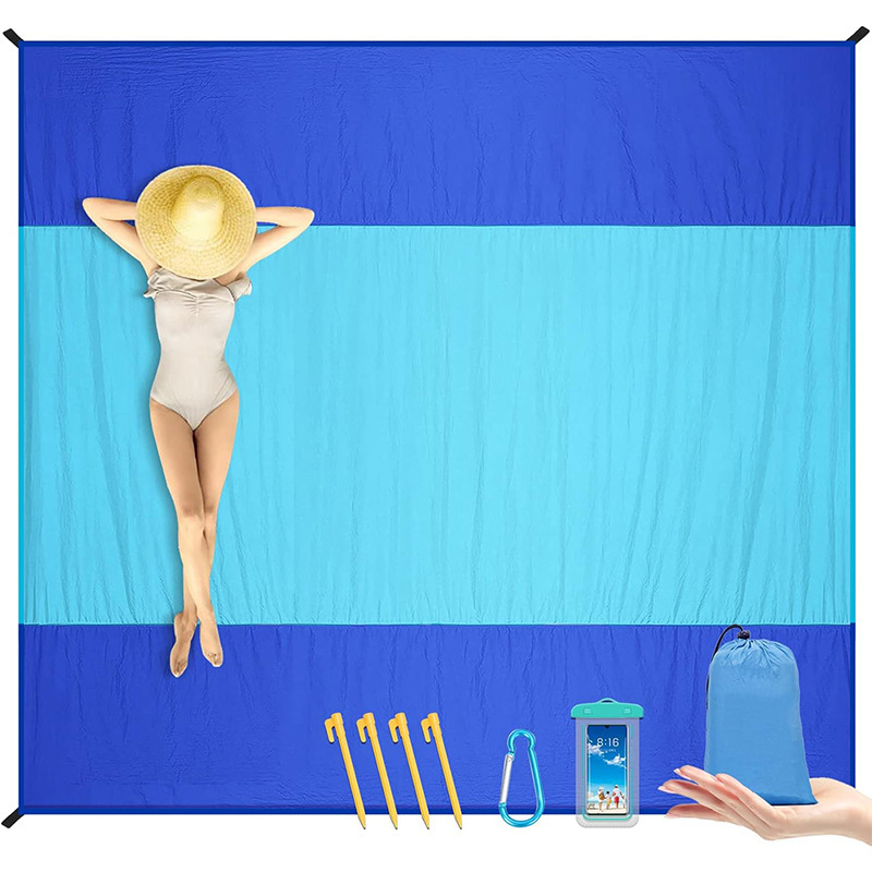 진한 파란색과 하늘색