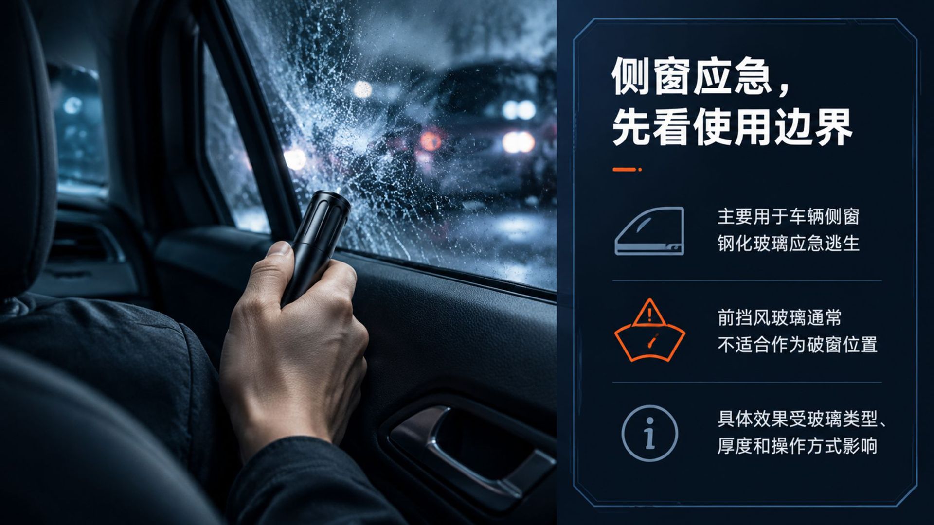 Cross-border safety hammer, customizable with logo, window-breaking hammer, aluminum alloy, multi-functional, easy-to-use for breaking windows in vehicles, manufactured for export