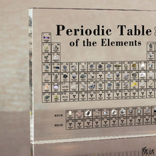 元素周期表立牌立体化学元素周期表墙贴橱窗亚克力板水晶透明礼物