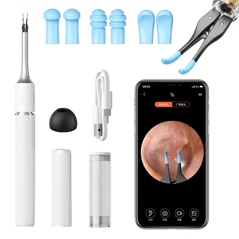 S5-B 귀이개 핀셋 흰색(중립 영어 색상 상자)